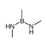 N-[methyl(methylamino)boranyl]methanamine Structure