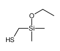 [ethoxy(dimethyl)silyl]methanethiol Structure