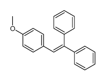 1-(2,2-diphenylethenyl)-4-methoxybenzene结构式