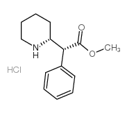 D-threo-Methylphenidate Hydrochloride structure