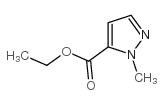 1-甲基吡唑-5-羧酸乙酯结构式