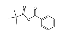 Benzoic trimethylacetic anhydride Structure