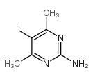 5-iodo-4,6-dimethylpyrimidin-2-amine Structure