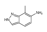 (9ci)-7-甲基-1H-吲唑-6-胺结构式