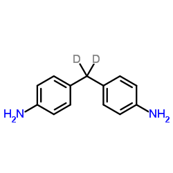 4,4’-二氨基二苯基甲烷-D8结构式