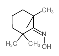 (NE)-N-(1,3,3-trimethylnorbornan-2-ylidene)hydroxylamine结构式