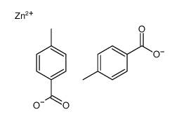 4-甲基苯甲酸锌盐结构式