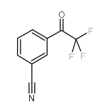 3-(2,2,2-三氟乙酰基)苯甲腈结构式