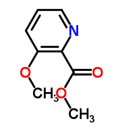 3-甲氧基吡啶-2-甲酸甲酯结构式