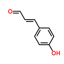 3-(4-羟基苯基)丙烯醛结构式