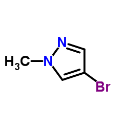 4-Bromo-1-methyl-1H-pyrazole structure
