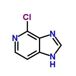 4-氯咪唑[4,5-C]吡啶结构式