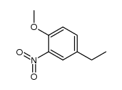 4-ethyl-2-nitro-anisole Structure
