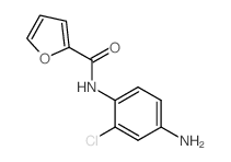 Furan-2-carboxylic acid (4-amino-2-chloro-phenyl)-amide Structure