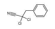 2,2-Dichlor-3-phenyl-propionitril结构式