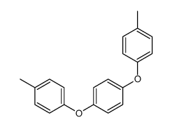 1,4-bis(4-methylphenoxy)benzene Structure