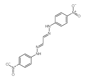 4-nitro-N-[[(2Z)-2-[(4-nitrophenyl)hydrazinylidene]ethylidene]amino]aniline Structure