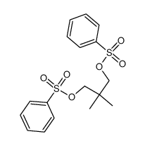 neopentyl glycol bis(benzenesulfonate) Structure