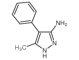3-amino-5-methyl-4-phenylpyrazole structure