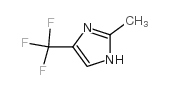 2-甲基-4-三氟甲基咪唑结构式