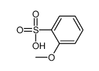 2-甲氧基苯磺酸结构式