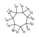 bromocycloheptane-d13 Structure