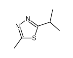 1,3,4-Thiadiazole,2-methyl-5-(1-methylethyl)- Structure