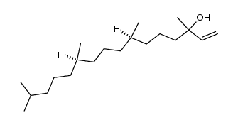 (7R,11R)-3,7,11,15-tetramethylhexadec-1-en-3-ol Structure
