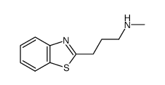 2-Benzothiazolepropanamine,N-methyl-(9CI) Structure