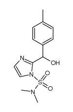 2-[hydroxy(4-methylphenyl)methyl]-N,N-dimethyl-1H-imidazole-1-sulfonamide Structure