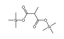 bis(trimethylsilyl) 2-methylpropanedioate Structure