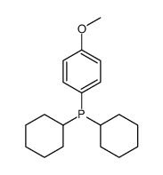dicyclohexyl-(4-methoxyphenyl)phosphane结构式