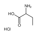 2-aminobutanoic acid,hydrochloride结构式