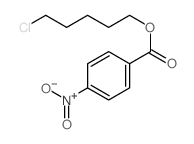 1-Pentanol, 5-chloro-,1-(4-nitrobenzoate) Structure