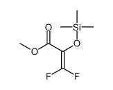 methyl 3,3-difluoro-2-trimethylsilyloxyprop-2-enoate结构式