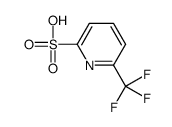 6-(trifluoromethyl)pyridine-2-sulfonic acid Structure