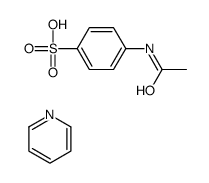 4-acetamidobenzenesulfonic acid,pyridine Structure