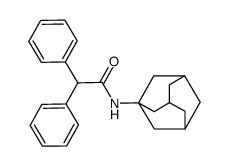 N-(adamantan-1-yl)-2,2-diphenylacetamide Structure