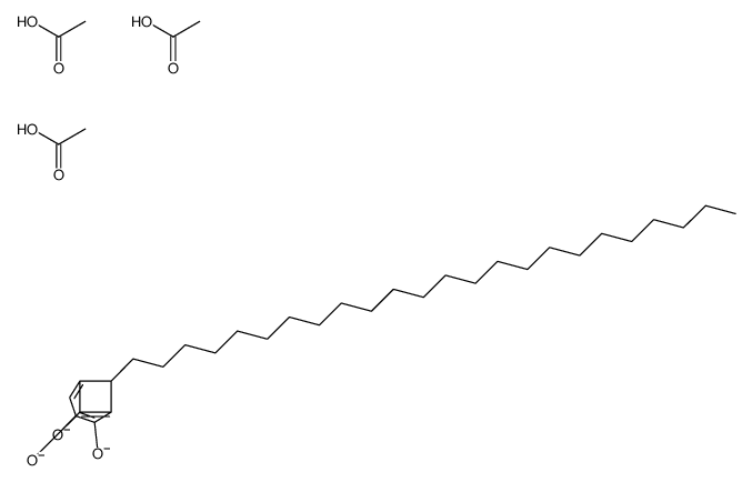 7-Tetracosylbicyclo[3.1.1]hepta-1(6),2,4-triene-2,3,6-triol triacetate结构式
