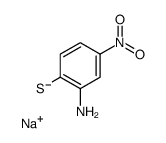 2-AMINO-4-NITROTHIOPHENOL SODIUM SALT structure
