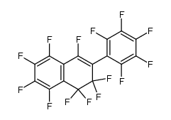 Perfluor-3-phenyl-1,2-dihydronaphthalin结构式