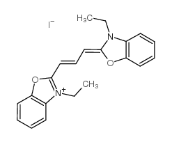 碘化-3,3ˊ-二乙基氧杂羰花青结构式