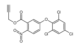 prop-2-ynyl 2-nitro-5-(2,4,6-trichlorophenoxy)benzoate结构式