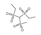 bis-ethanesulfonyl-methanesulfonyl-methane结构式