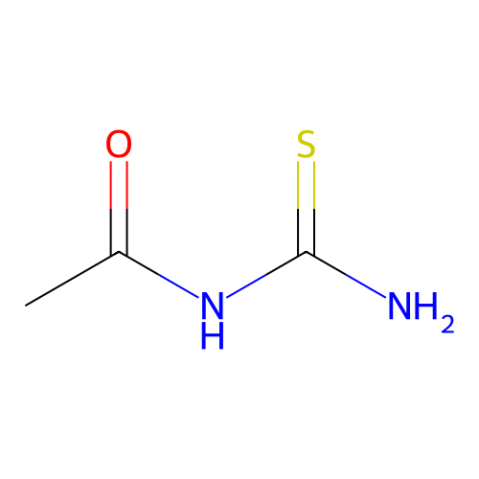 N-乙酰基硫脲结构式