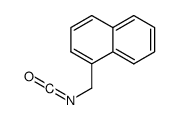 1-(isocyanatomethyl)naphthalene结构式