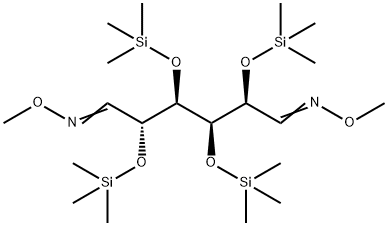 2-O,3-O,4-O,5-O-Tetrakis(trimethylsilyl)-D-gluco-hexodialdose bis(O-methyl oxime) picture