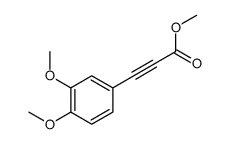 methyl 3-(3,4-dimethoxyphenyl)prop-2-ynoate结构式