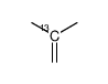 2-13C isobutene Structure