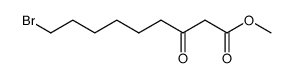 Methyl-9-bromo-3-oxononanoat Structure